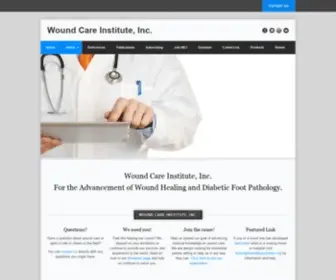 Woundcare.org(Wound Care Institute) Screenshot