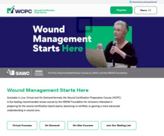 Woundcertificationprepcourse.com(Wound Certification Prep Course) Screenshot