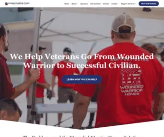 Woundedwarriorhomes.org(Serving San Diego's Veterans) Screenshot