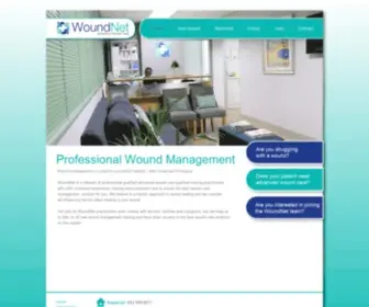 Woundnet.net(Woundnet) Screenshot