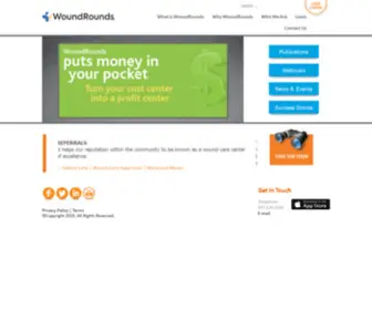 Woundrounds.com(Woundrounds) Screenshot