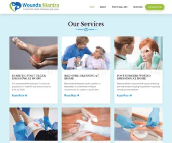 Woundsmantra.com(Wounds-mantra) Screenshot