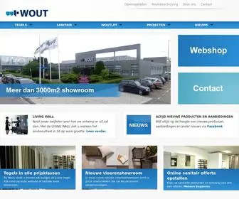 Wout.info(WOUT's tegelhandel) Screenshot