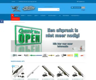 Woutvanleeuwen.nl(Wout van Leeuwen Fishing & Outdoor) Screenshot