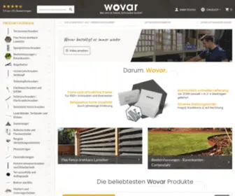 Wovar.de(Schrauben und Eisenwaren online kaufen mit schneller Lieferung in ganz Deutschland) Screenshot