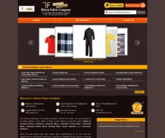 Wovenfabriccompany.net(Woven Fabric Company) Screenshot