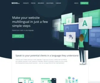 Wovn.io(Make your website multilingual) Screenshot