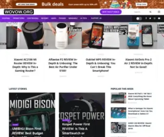 Wovow.org(Chinese Tech News) Screenshot