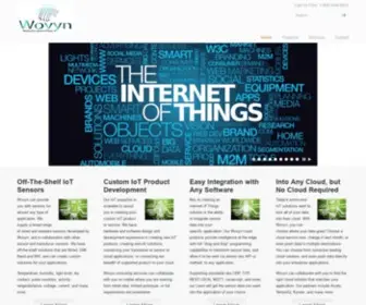 Wovyn.com(Weaving the Internet of Things) Screenshot