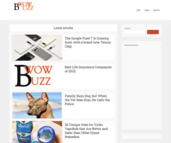 Wow-Buzz.com(Wow buzz) Screenshot