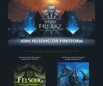 Wow-Freakz.com(WoW) Screenshot