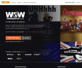 Wow-Presents.com(WOW Presents Plus) Screenshot