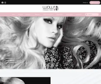 Wow-Salons.com(WOW Beauty Salons) Screenshot