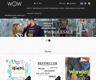 Wow-Wholesale.com(World of Wear) Screenshot