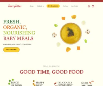 Wowberrybites.com(Colorado Baby Food & Toddler Meals Delivery Service) Screenshot