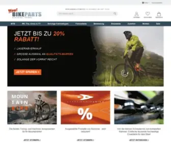 Wowbikeparts.ch(Fahrräder) Screenshot