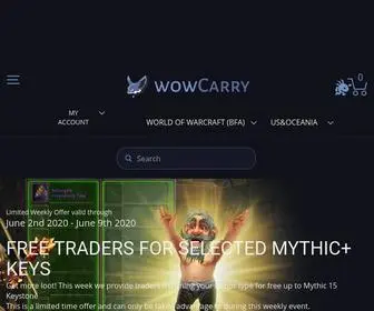 Wowcarry.com(Buy WoW Boost) Screenshot