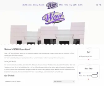 Wowcaterers.com(Wow Restaurant) Screenshot