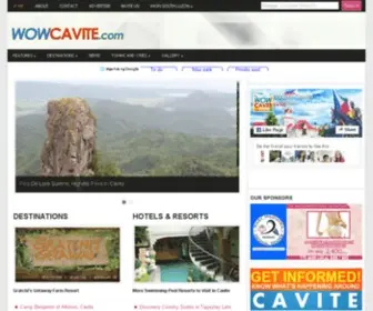 Wowcavite.com(WOW Cavite) Screenshot