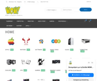 Wow.com.gr(Computers Supplies) Screenshot