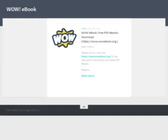 Wowebook.ws(WOW) Screenshot