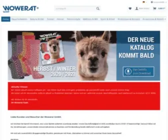 Wowerat.de(Socken Grosshandel Händler für Socken) Screenshot