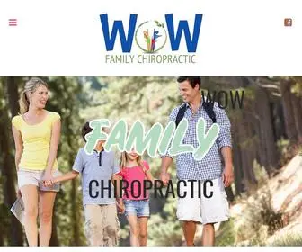 Wowfamilychiropractic.com(Colorado Springs Chiropractor) Screenshot