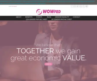 Wowfed.org(WOWFED Women's Workforce Federation) Screenshot