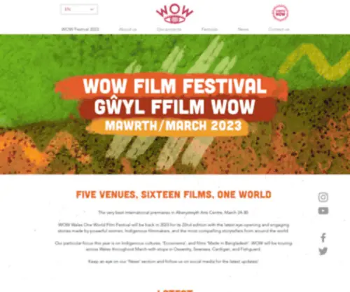 Wowfilmfestival.com(WOW Film Festival 2024) Screenshot