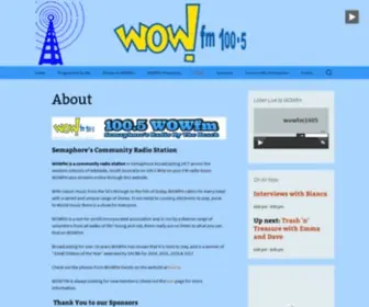 Wowfm.org(Radio By The Beach) Screenshot