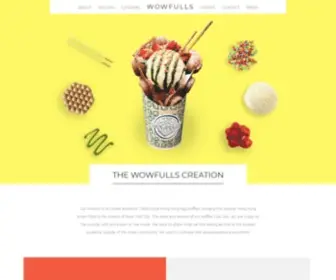 Wowfulls.com(Waffles and ice cream) Screenshot