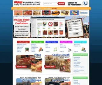 Wowfundraising.com(Fundraising Ideas and High Profit Fundraisers) Screenshot