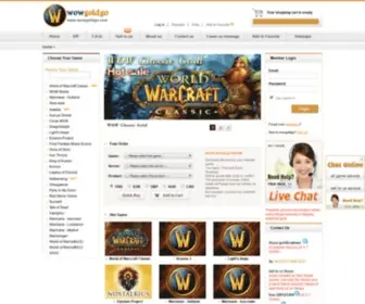 Wowgoldgo.com(WOW Gold) Screenshot