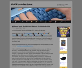 Wowkeybinding.com(WoW Keybinding Guide) Screenshot