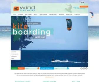 Wowkiteboarding.com(Wind Over Water) Screenshot