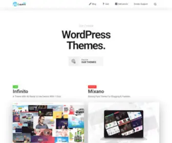 Wowlayers.com(We create free and premium WordPress themes. Creativity) Screenshot