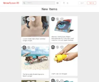 Wowloveit.com(Create an Ecommerce Website and Sell Online) Screenshot