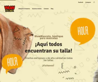 Wowmascota.com(Ropa para Mascotas y accesorios) Screenshot