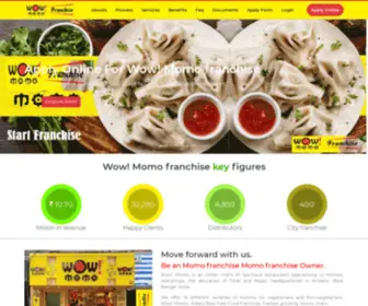 Wowmomofoods.co.in(Wow Momo Foods) Screenshot