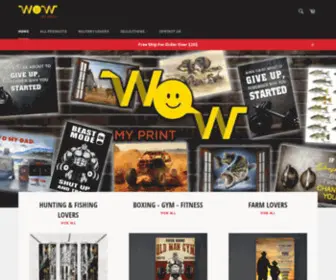 Wowmyprint.com(Wow My Print) Screenshot