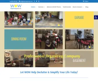 Woworganizing.com(WOW Organizing LLC) Screenshot