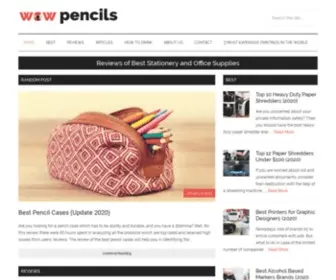 Wowpencils.com(Reviews of office supplies & stationery at wowpencils) Screenshot
