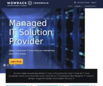 Wowrack.co.id(Wowrack Indonesia) Screenshot