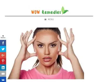 Wowremedies.com(WOW Remedies) Screenshot