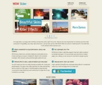 Wowslider.com(NoCode jQuery Slider) Screenshot