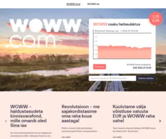 Woww.com(Haldustasudeta kinnisvarafond) Screenshot
