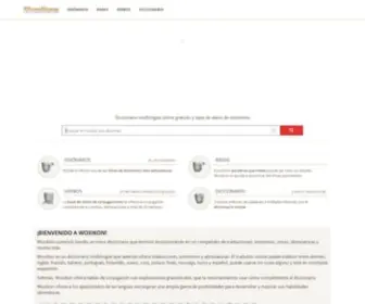 Woxikon.mx(Diccionario online gratuíto) Screenshot