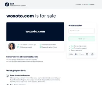 Woxoto.com Screenshot