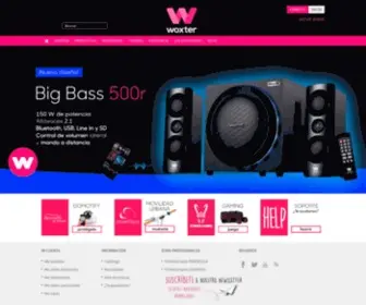 Woxter.es(Electrónica Multimedia y Audiovisual) Screenshot