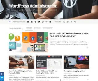 WP-Admin.com(Wordpress) Screenshot